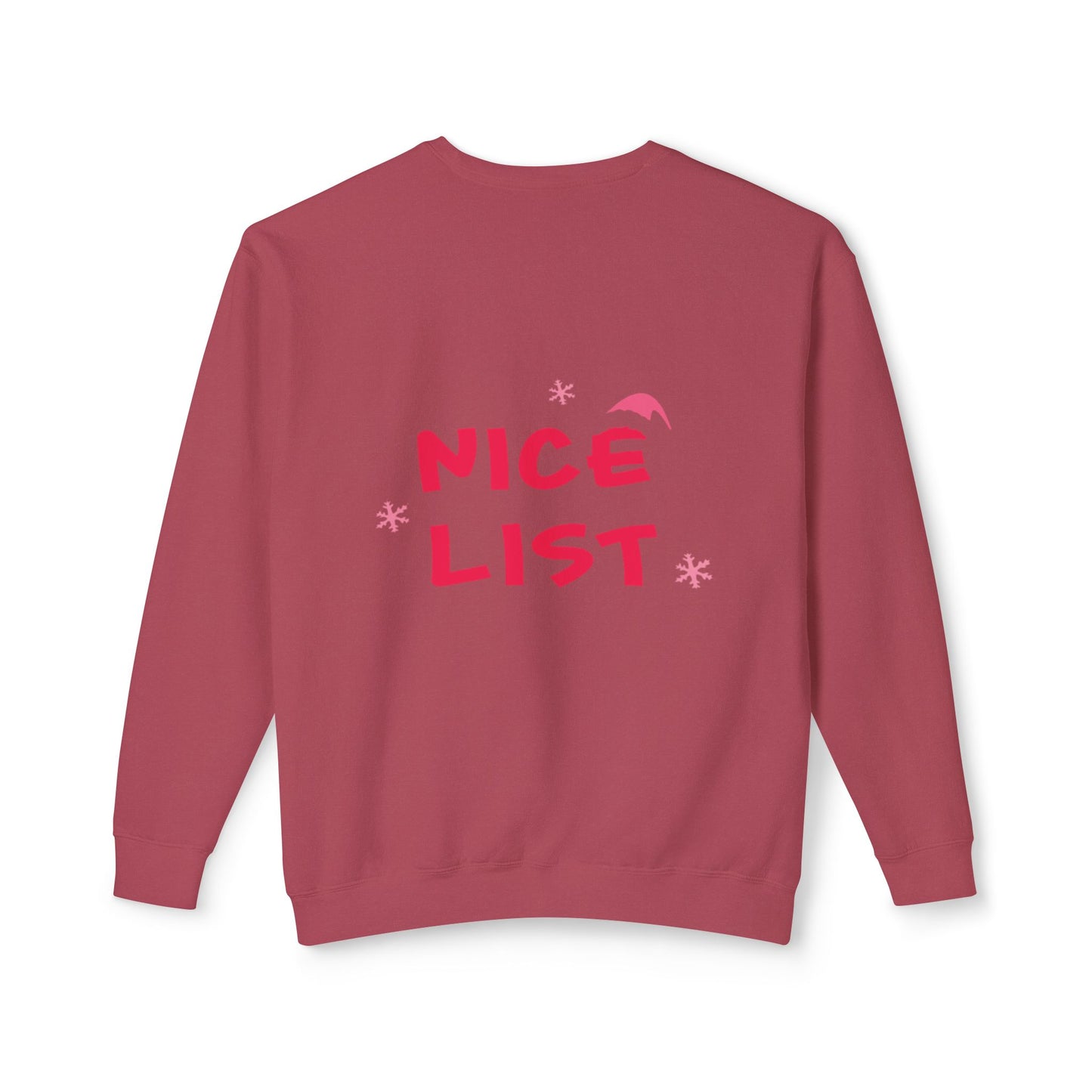 Nice list Unisex Lightweight Crewneck Sweatshirt