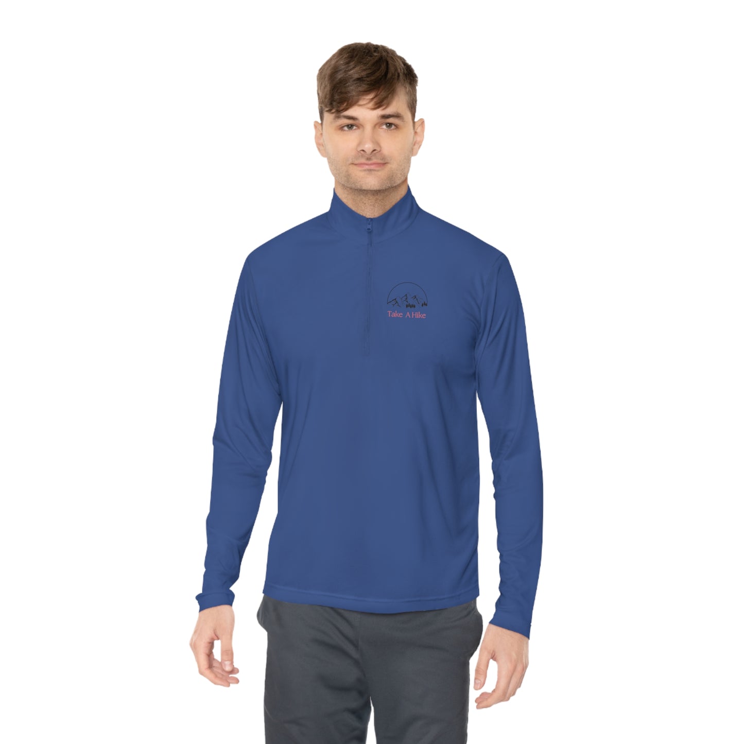 Take a hike Unisex Quarter-Zip Pullover