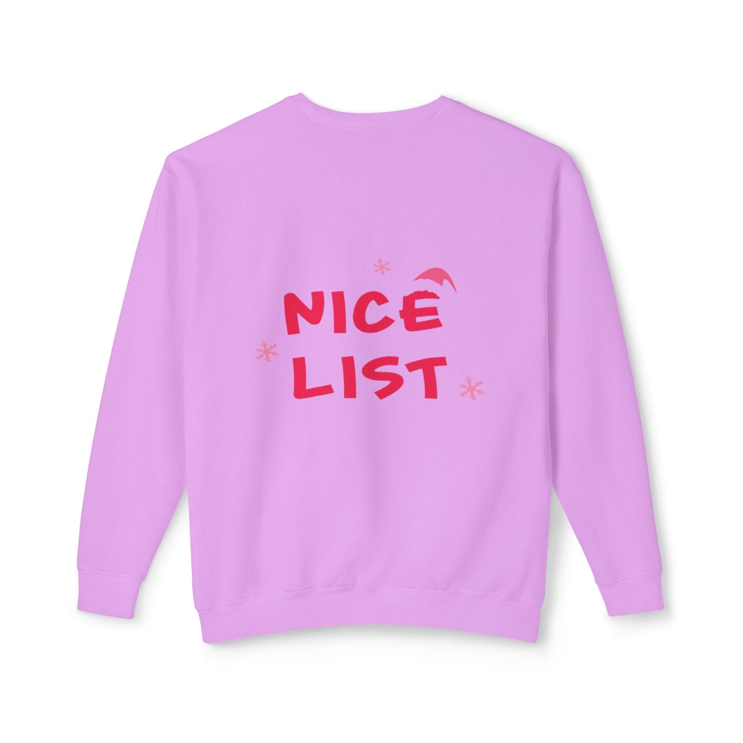 Nice list Unisex Lightweight Crewneck Sweatshirt