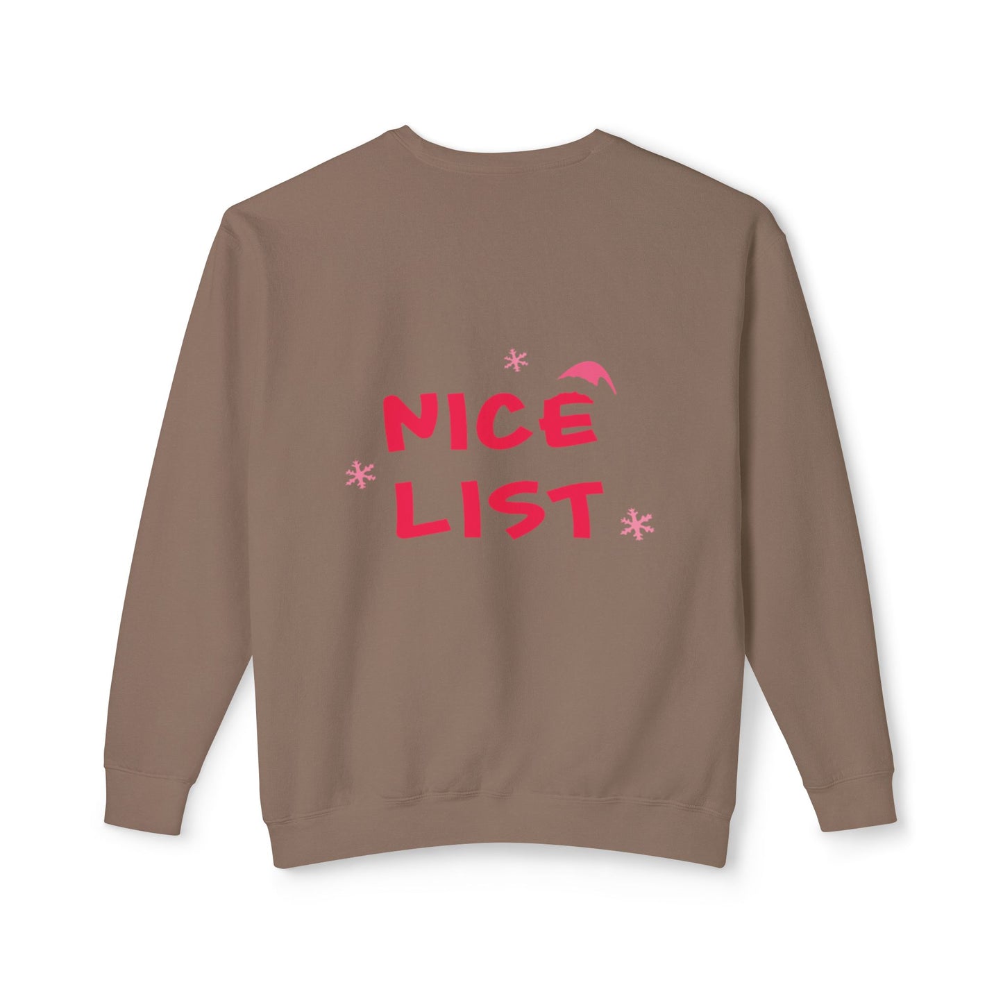 Nice list Unisex Lightweight Crewneck Sweatshirt