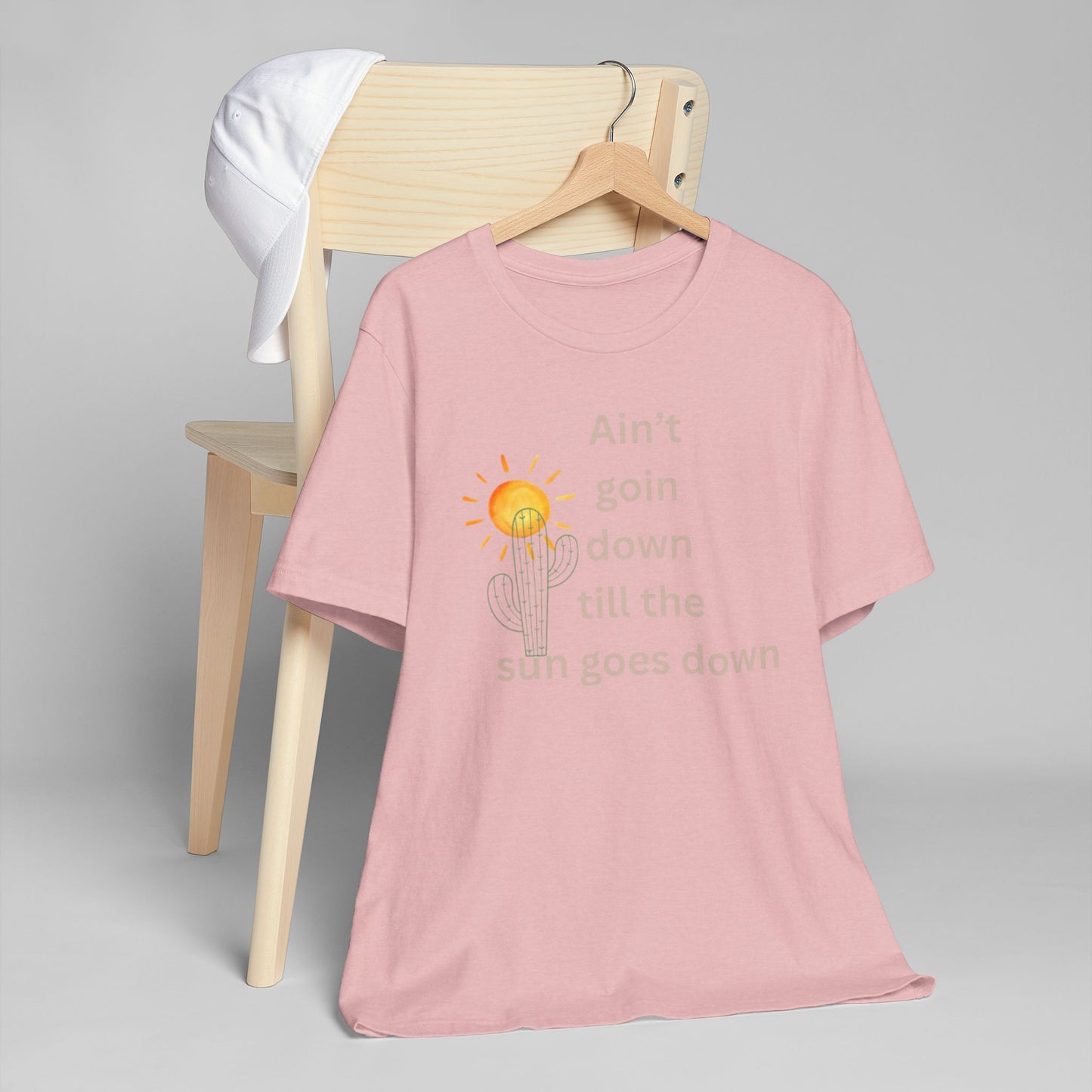 Until the sun goes down Unisex Jersey T-Shirt