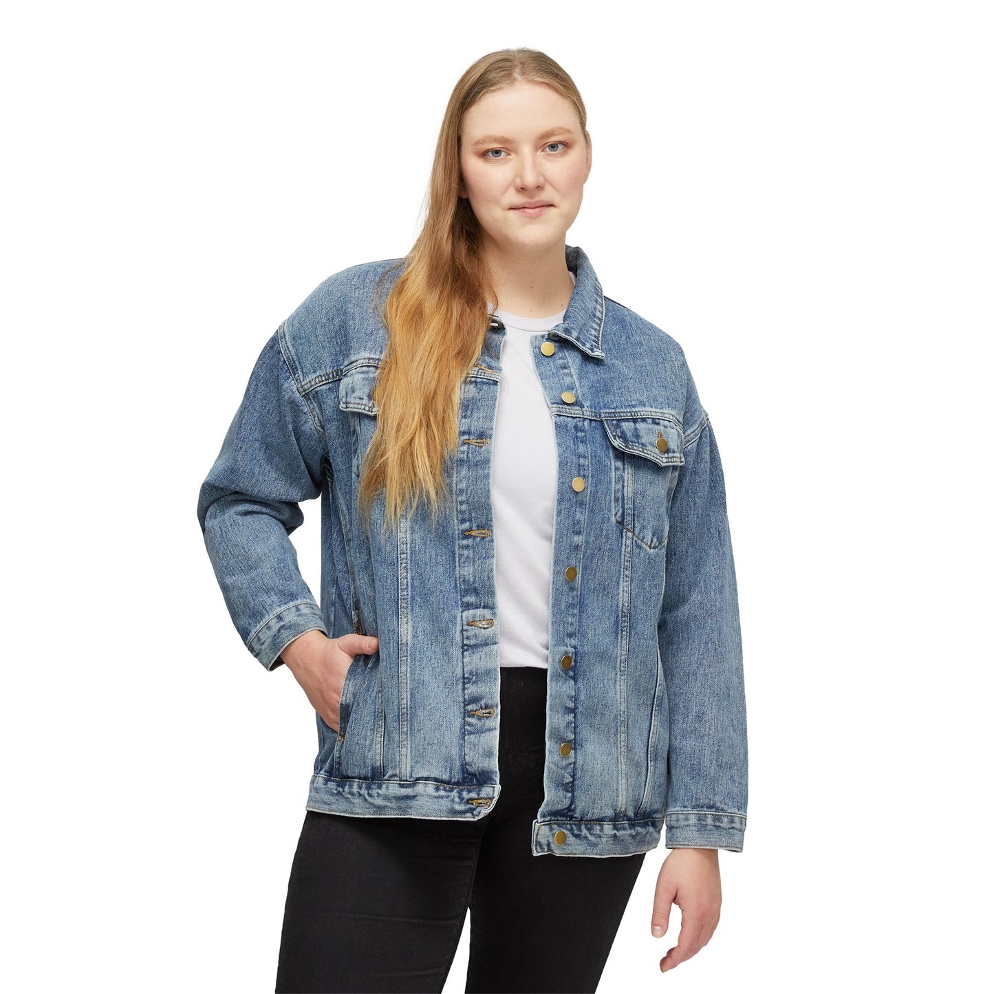 In my Mom era Women's Denim Jacket