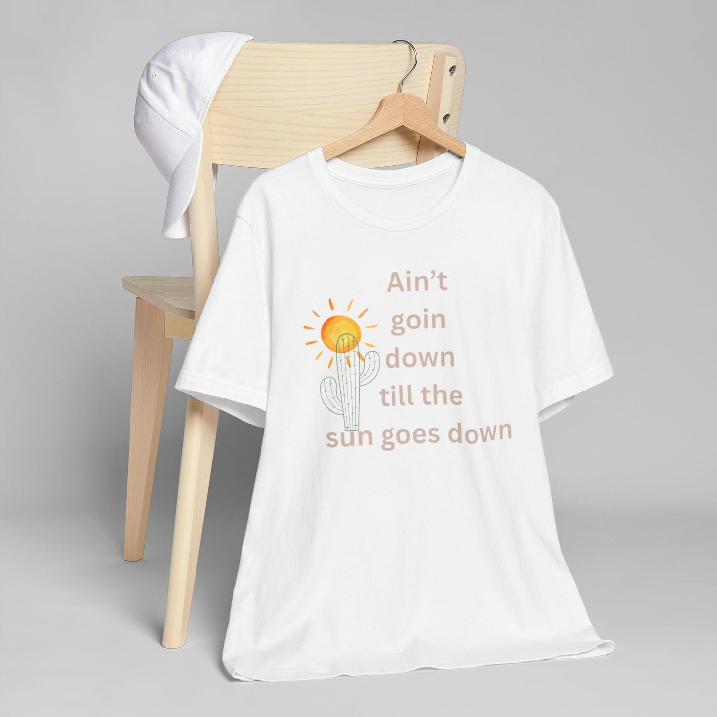 Until the sun goes down Unisex Jersey T-Shirt