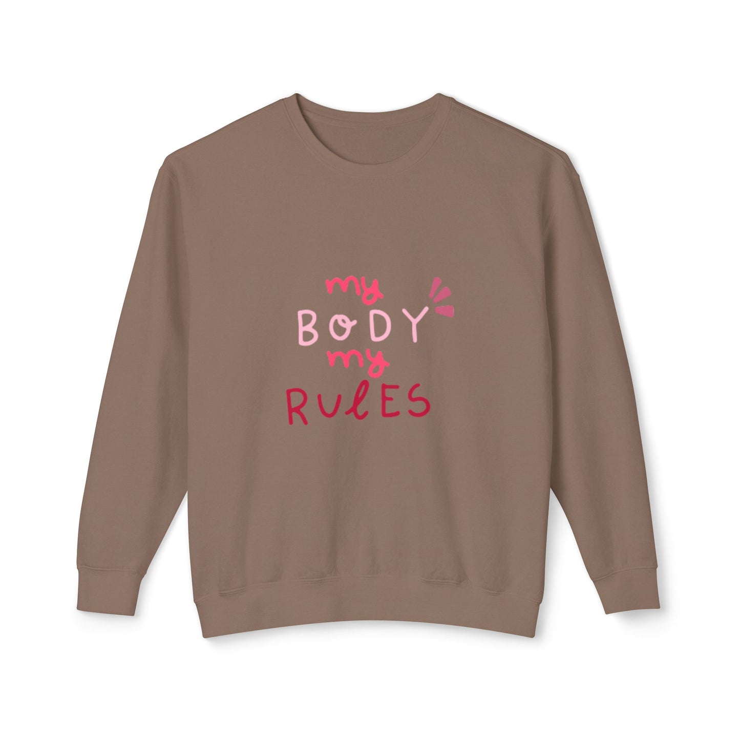 My body Unisex Lightweight Crewneck Sweatshirt