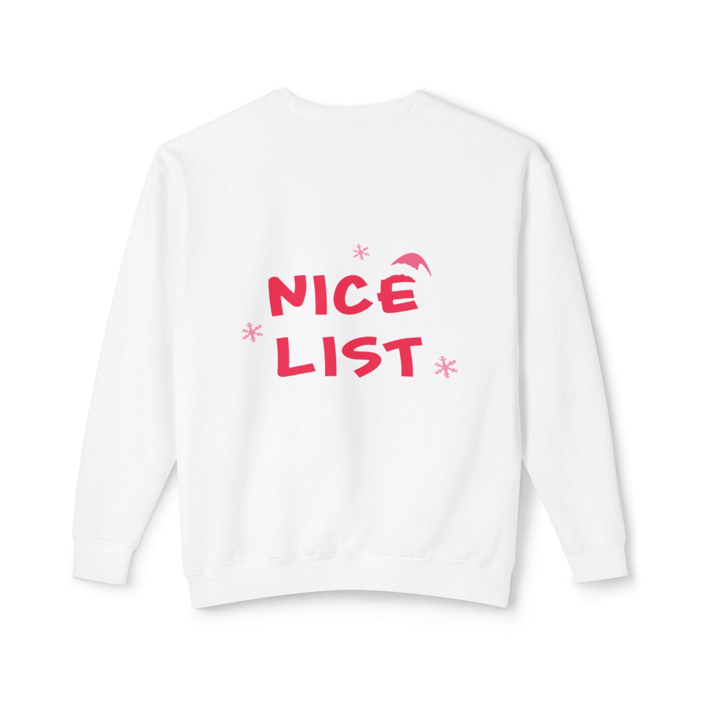 Nice list Unisex Lightweight Crewneck Sweatshirt