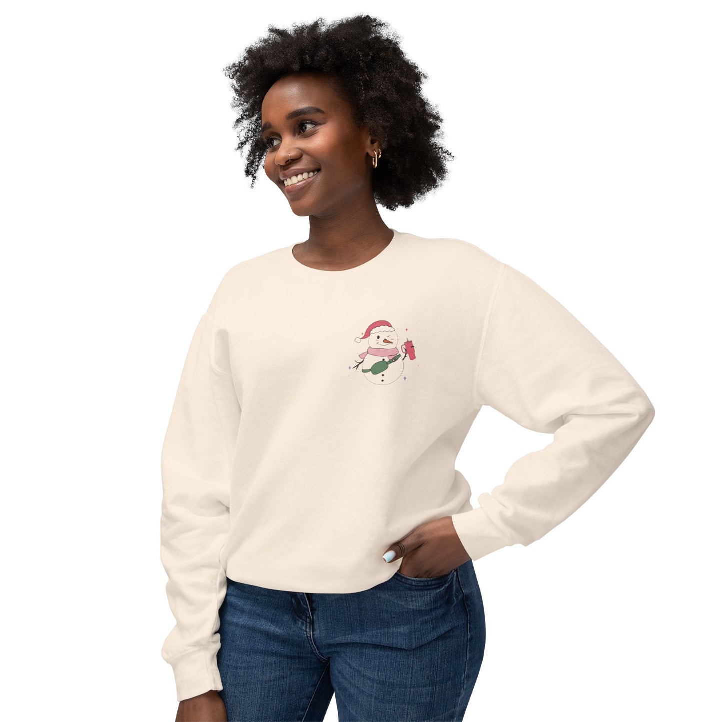 Nice list Unisex Lightweight Crewneck Sweatshirt