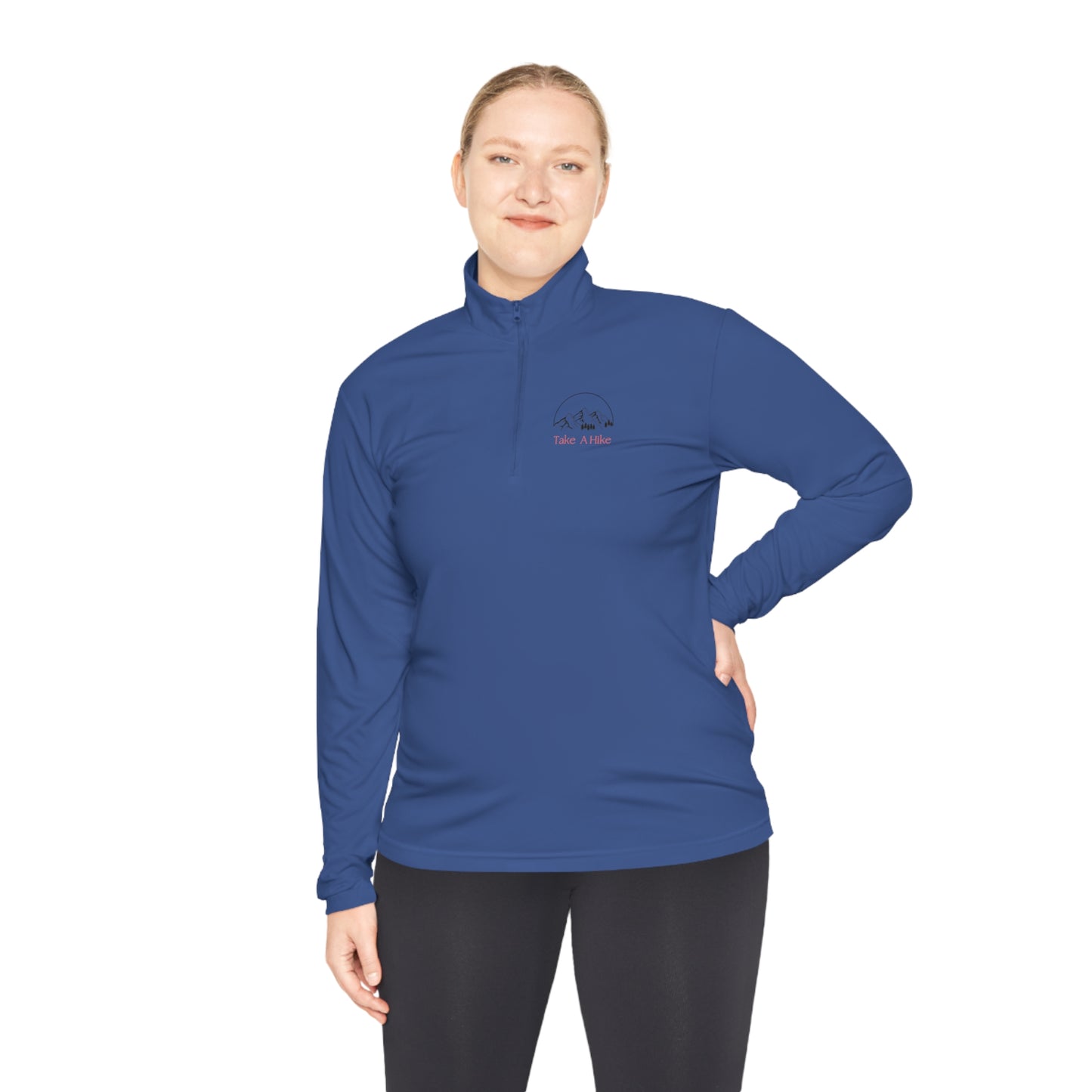 Take a hike Unisex Quarter-Zip Pullover