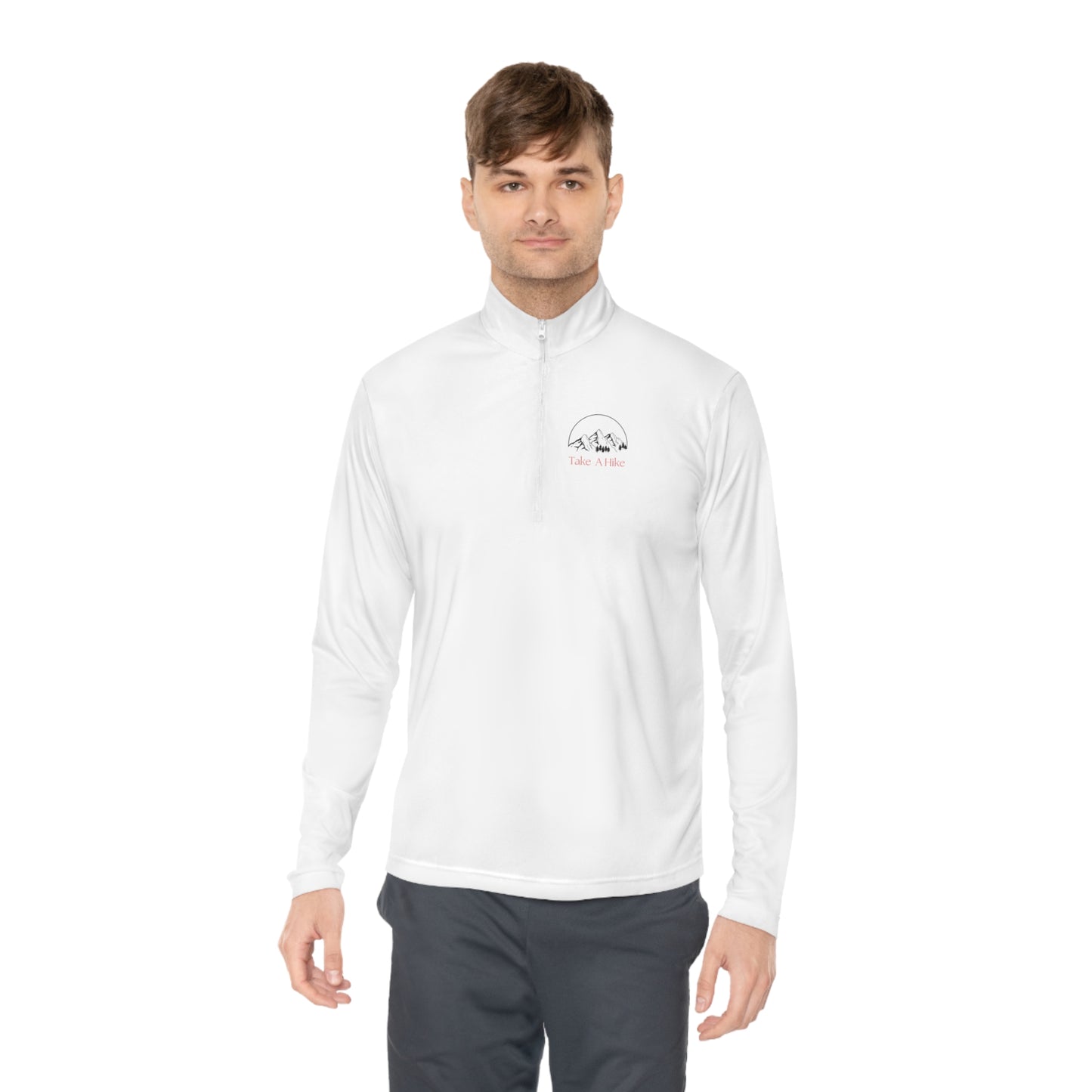 Take a hike Unisex Quarter-Zip Pullover