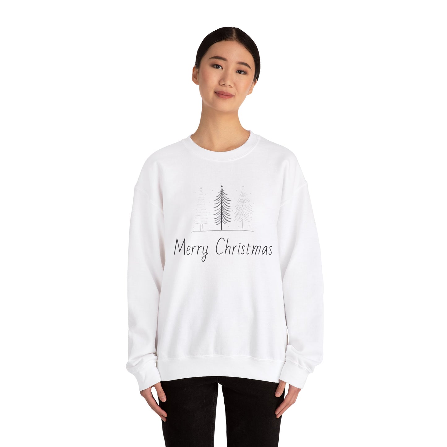 Merry Christmas Unisex Heavy Blend™ Crewneck Sweatshirt