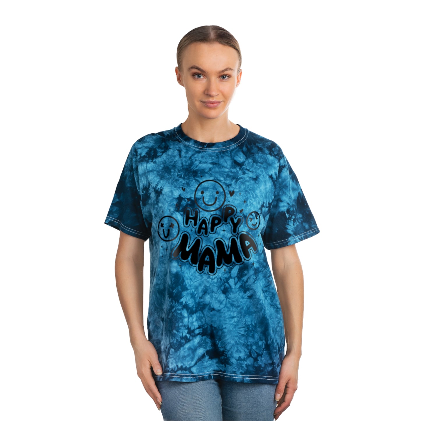 Happy mamaTie-Dye Tee, Crystal