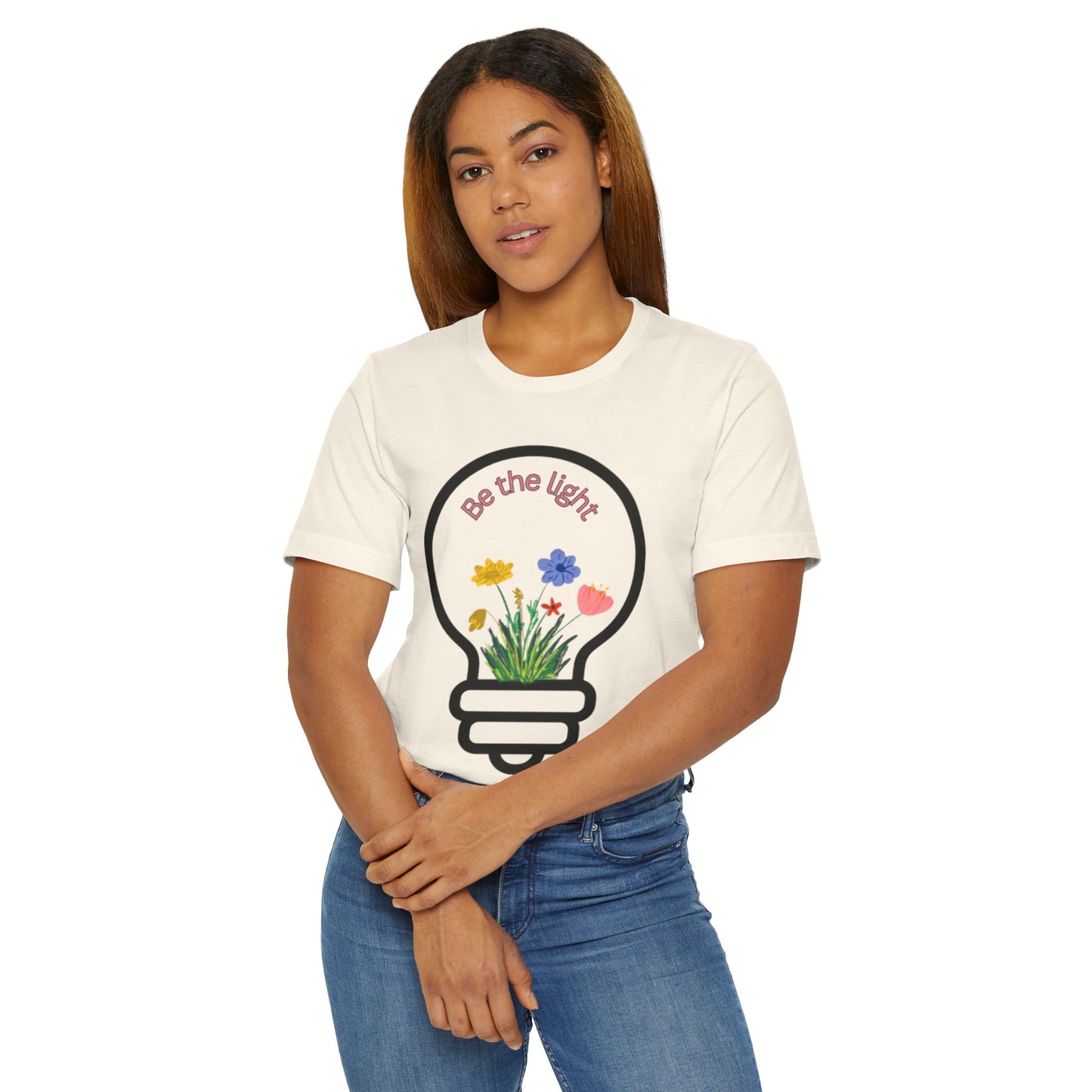 Be the light Unisex Jersey T-Shirt