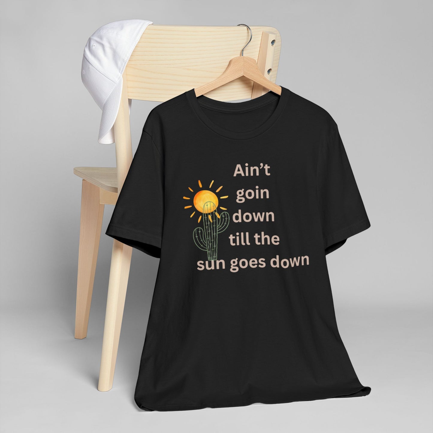 Until the sun goes down Unisex Jersey T-Shirt