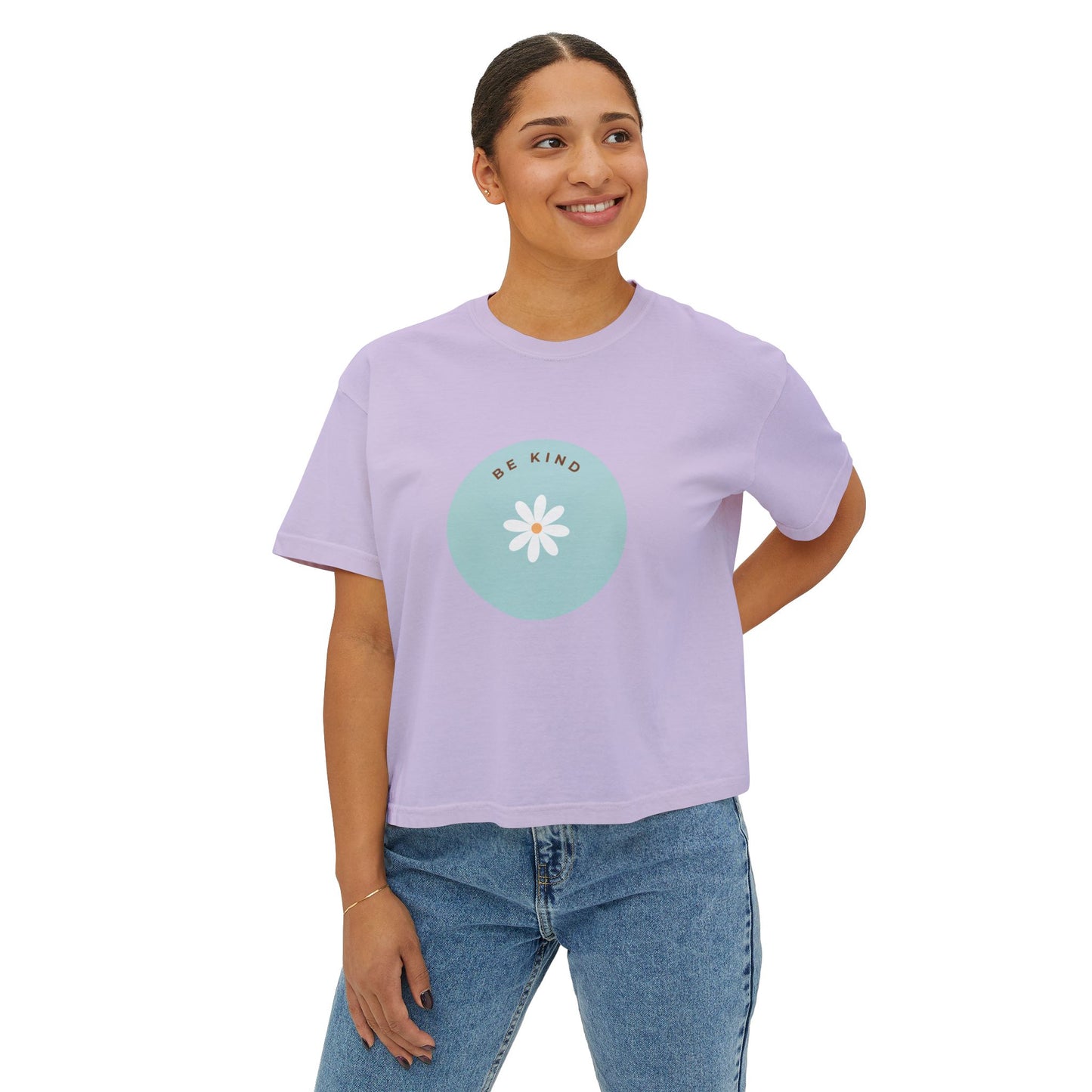 Be kind Women's Boxy Tee