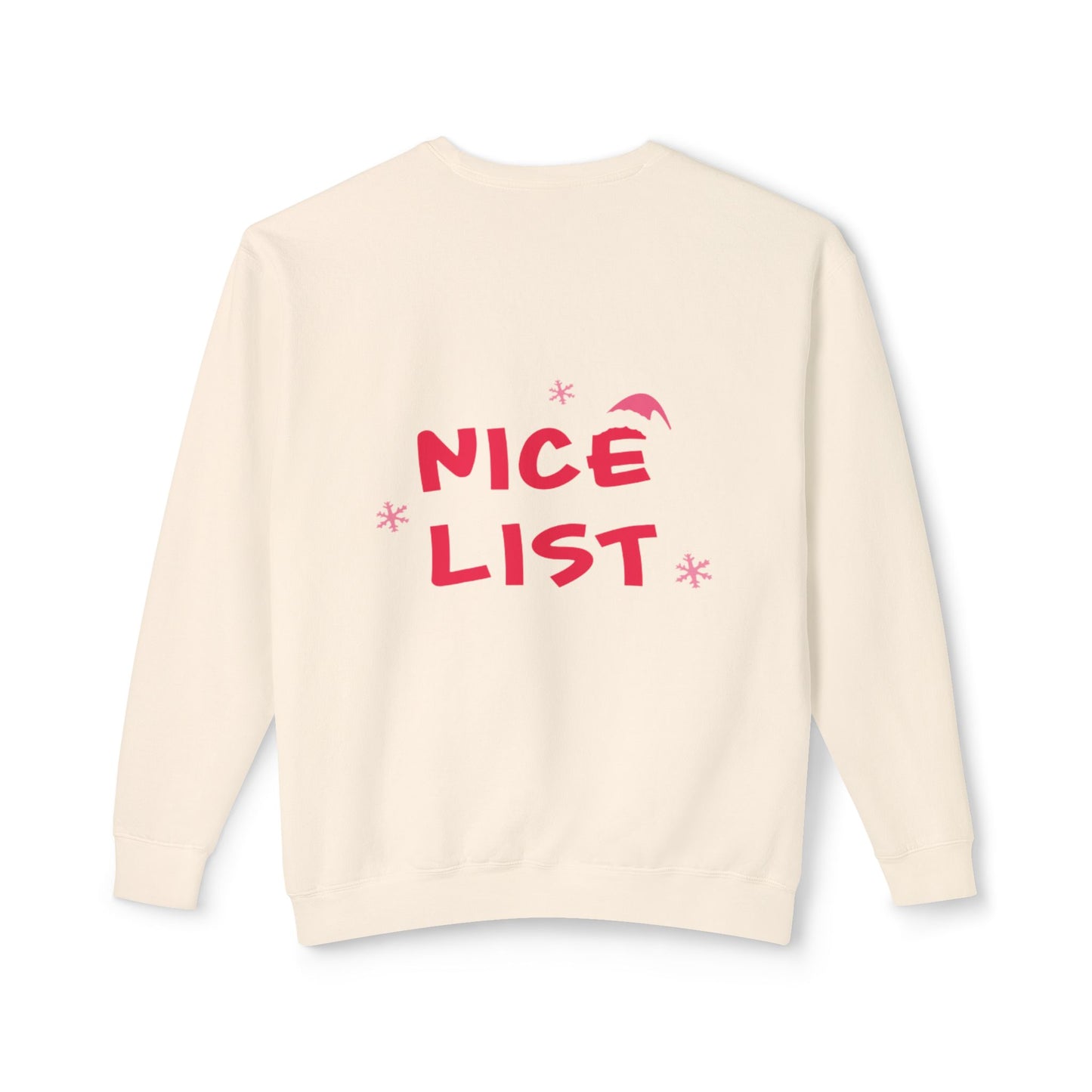 Nice list Unisex Lightweight Crewneck Sweatshirt