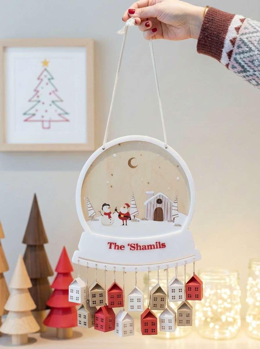 25 Days of Magic - Hanging advent calendar