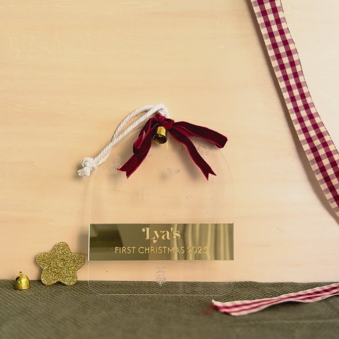 Baby’s First Christmas Ornament